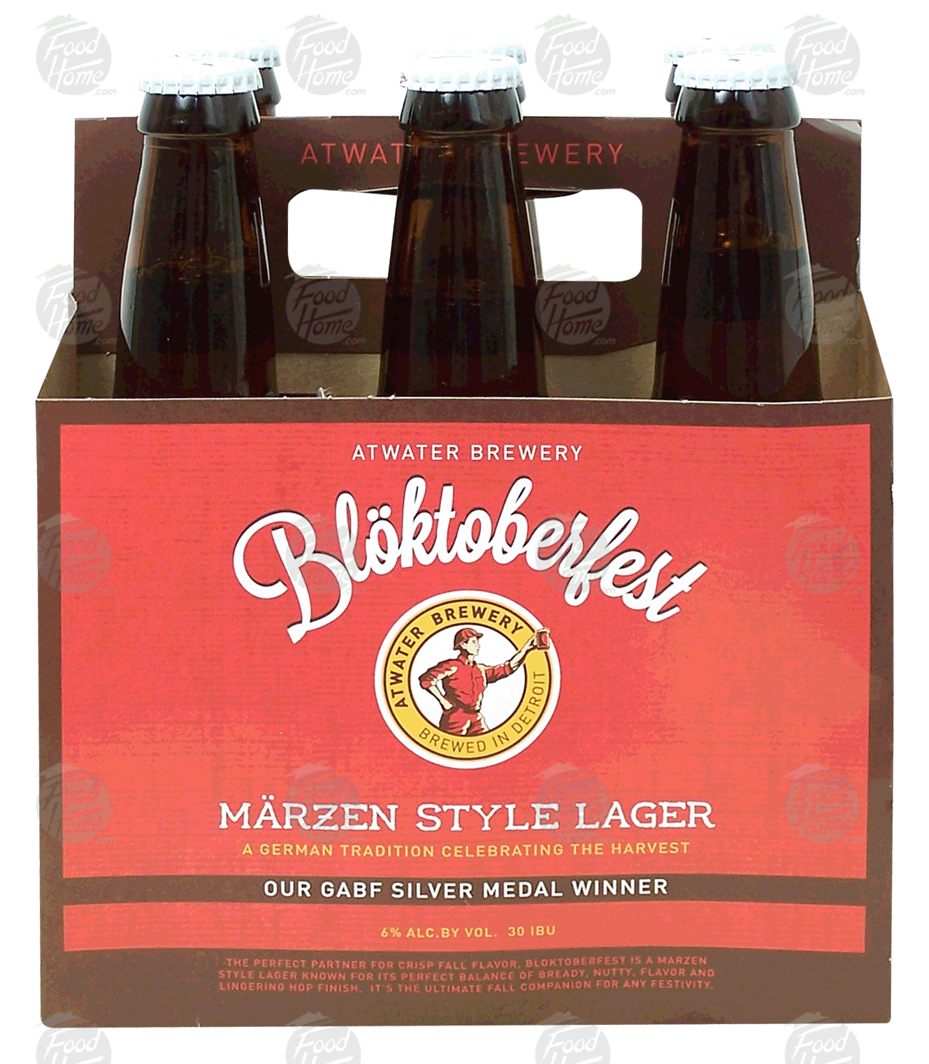 Atwater Brewery Bloktoberfest marzen style lager, 12-fl. oz., 6% alc. by vol. Full-Size Picture